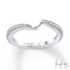 Thumbnail Image 1 of Ever Us™ 0.33 CT. T.W. Diamond Contour Band in 14K White Gold