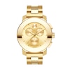 Ladies' Movado Bold® Chronograph Gold-Tone Watch with Gold-Tone Dial (Model: 3600358)