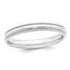 Thumbnail Image 0 of Ladies' 3.0mm Comfort Fit Vintage-Style Wedding Band in 14K White Gold