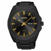 Thumbnail Image 0 of Men's Seiko Recraft Solar Black Watch with Black Dial (Model: SNE417)