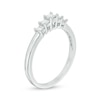 Thumbnail Image 1 of 0.23 CT. T.W. Princess-Cut Diamond Five Stone Anniversary Band in 10K White Gold