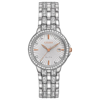 Ladies' Citizen Eco-Drive® Silhouette Crystal Accent Watch with