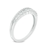 0.40 CT. T.W. Diamond Double Row Band in 14K White Gold