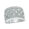 2.45 CT. T.W. Diamond Woven Ring in 10K White Gold