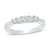 Thumbnail Image 0 of 0.45 CT. T.W. Diamond Five Stone Anniversary Band in 10K White Gold
