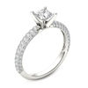 Thumbnail Image 1 of 1.10 CT. T.W. Princess-Cut Diamond Engagement Ring in 14K White Gold