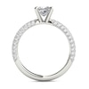 Thumbnail Image 2 of 1.10 CT. T.W. Princess-Cut Diamond Engagement Ring in 14K White Gold