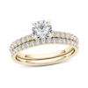 1.00 CT. T.W. Diamond Bridal Set in 14K Gold