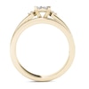 Thumbnail Image 2 of 1.00 CT. T.W. Quad Princess-Cut Multi-Diamond Bridal Set in 14K Gold