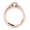 Thumbnail Image 2 of 1.50  CT. T.W. Diamond Frame Bridal Set in 14K Rose Gold