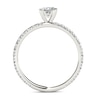 Thumbnail Image 2 of 1.00 CT. T.W. Princess-Cut Diamond Engagement Ring in 14K White Gold