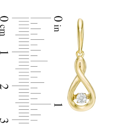 Unstoppable Love™ Diamond Accent Infinity Pendant and Earrings Set in 10K Gold