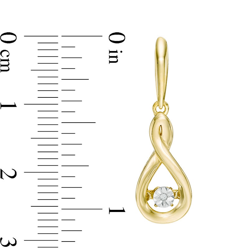 Unstoppable Love™ Diamond Accent Infinity Pendant and Earrings Set in 10K Gold