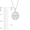 Thumbnail Image 1 of Unstoppable Love™ Composite Diamond Accent Swirl Pendant in Sterling Silver