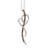 Le Vian Chocolate Diamonds® 0.49 CT. T.W. Diamond Looping Heart Pendant in 14K Vanilla Gold™