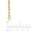 Thumbnail Image 1 of Men's Link Chain Bracelet in 10K Two-Tone Gold