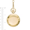 Thumbnail Image 1 of Men's James Michael Gold-Tone Pocket Watch with Black Dial (Model: PQA181099C)