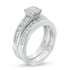 1.50 CT. T.W. Channel-Set Diamond Bridal Set in 14K White Gold