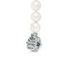 Thumbnail Image 2 of Vera Wang Love Collection Akoya Cultured Pearl and 0.15 CT. T.W. Diamond Necklace and Earrings Set in 14K White Gold