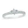 Thumbnail Image 0 of Diamond Accent Collar Promise Ring in 10K White Gold