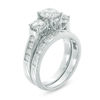 Thumbnail Image 1 of 2.69 CT. T.W. Certified Canadian Diamond Past Present Future® Bridal Set in 14K White Gold (J/I2)