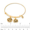 Thumbnail Image 2 of Chrysalis "MOM" Charms Adjustable Bangle in Yellow-Tone Brass