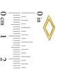 Thumbnail Image 1 of Open Geometric-Shaped Stud Earrings in 10K Gold