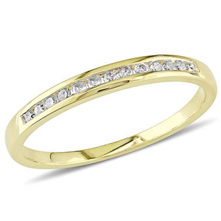 CT. T.W. Diamond Channel-Set Anniversary Band in 10K Gold