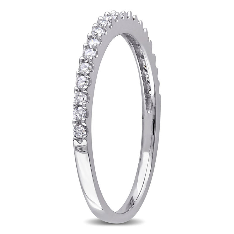 0.20 CT. T.W. Diamond Anniversary Band in 10K White Gold|Peoples Jewellers