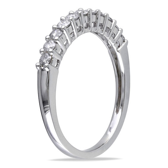 0.33 CT. T.W. Diamond Anniversary Band in 14K White Gold