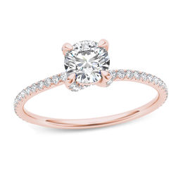 0.75 CT. T.W. Diamond Engagement Ring in 14K Rose Gold