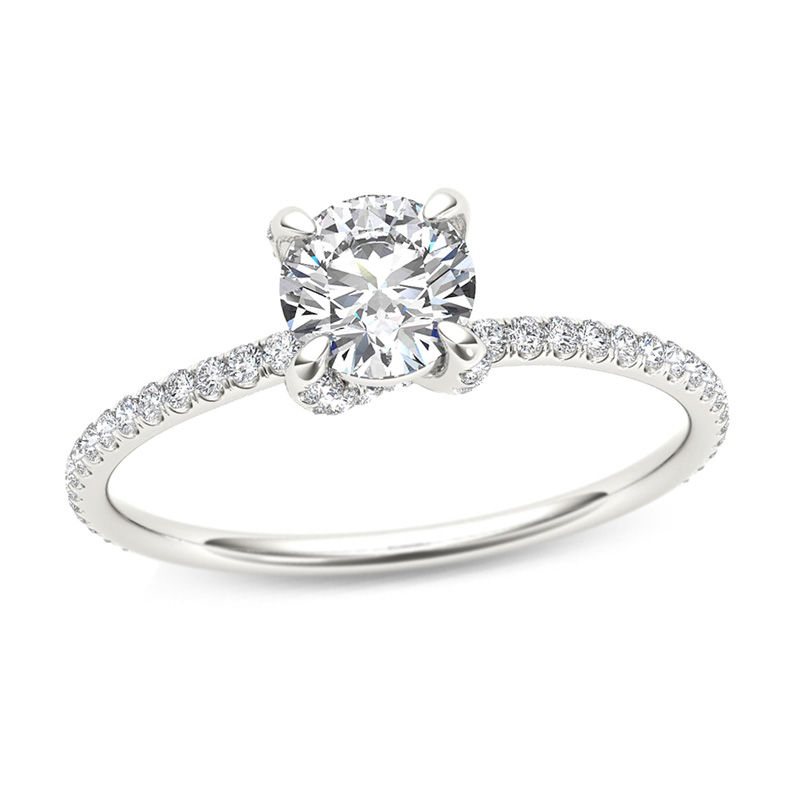 0.75 CT. T.W. Diamond Engagement Ring in 14K White Gold|Peoples Jewellers