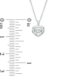 Unstoppable Love™ Diamond Accent Heart Outline Pendant in 10K White Gold