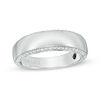 Vera Wang Love Collection Men's 0.37 CT. T.W. Diamond Edge Wedding Band in 14K White Gold