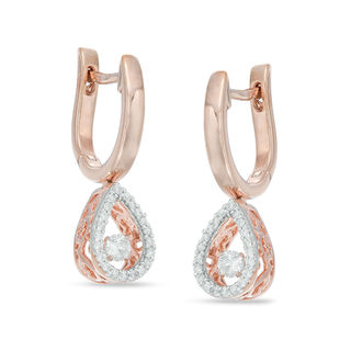 Le Vian® 0.48 CT. T.W. Chocolate Diamond® and Nude Diamond™ Frame Drop  Earrings in 14K Vanilla Gold® | Peoples Jewellers