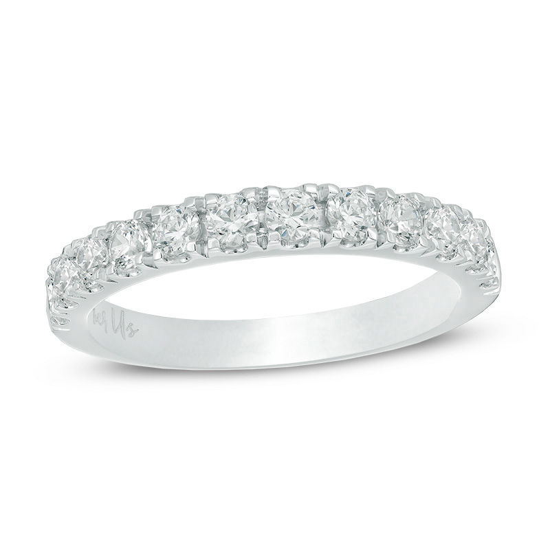 Main Image 1 of Ever Us™ 0.75 CT. T.W. Diamond Band in 14K White Gold