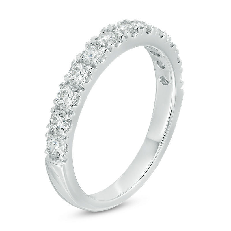 Main Image 2 of Ever Us™ 0.75 CT. T.W. Diamond Band in 14K White Gold