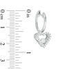 Unstoppable Love™ 0.45 CT. T.W. Diamond Heart-Shaped Drop Earrings in 10K White Gold