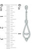 Thumbnail Image 1 of Unstoppable Love™ 0.50 CT. T.W. Diamond Teardrop Earrings in 10K White Gold