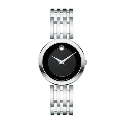 Ladies' Movado Esperanza® Watch with Black Dial (Model: 0607051)