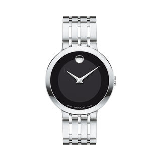 Men's Movado Esperanza® Watch with Black Museum® Dial (Model: 0607057)