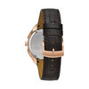 Thumbnail Image 2 of Men's Bulova Curv Chronograph Rose-Tone Strap Watch with Dark Grey Dial (Model: 97A124)