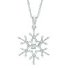 Unstoppable Love™ Diamond Accent Snowflake Pendant in Sterling Silver