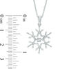 Unstoppable Love™ Diamond Accent Snowflake Pendant in Sterling Silver