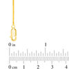 Thumbnail Image 1 of 0.23 CT. T.W. Black Diamond Three Moon Lariat Necklace in Sterling Silver and 14K Gold Plate - 38"