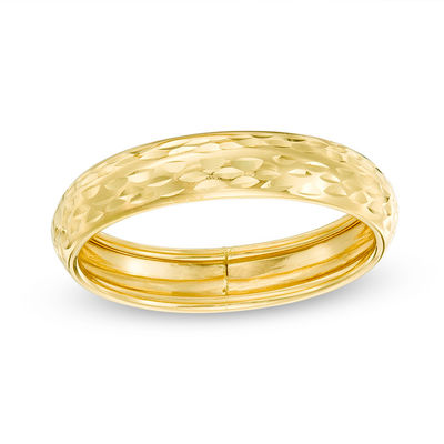 Ladies' Diamond-Cut Band in 10K Gold