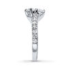 Ever US™ 2.00 CT. T.W. Certified Two-Stone Diamond Bypass Ring in 14K White Gold (I/SI2)