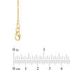 Made in Italy Diamond-Cut Miniature Disc Double Strand Necklace in 10K Gold - 19"