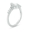 0.70 CT. T.W. Marquise Diamond Engagement Ring in 10K White Gold