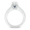 Thumbnail Image 2 of Vera Wang Love Collection 0.58 CT. T.W. Diamond Solitaire Collar Engagement Ring in 14K White Gold